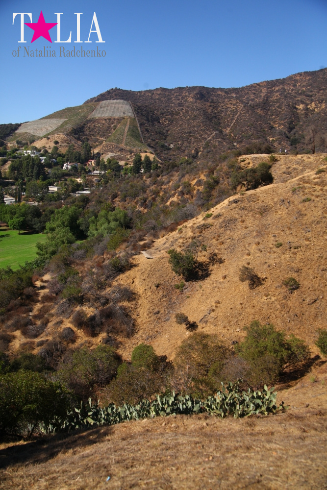 День рождения нашего папы и путешествие в Голливуд (штат Калифорния, знак Голливуд)